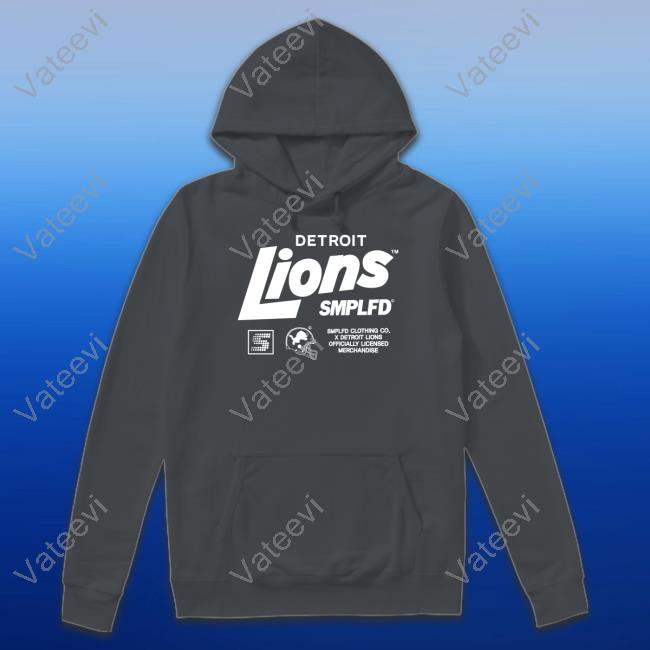 Cam Sutton Wearing Detroit Lions Smplfd Sweatshirt