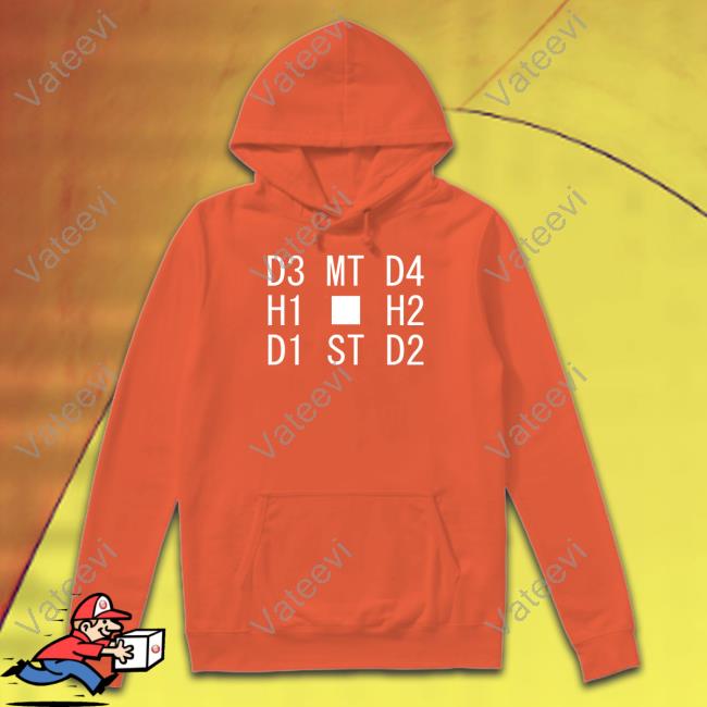 Official D3 Mt D4 H1 H2 D1 St D2 Sweatshirt Official D3 Mt D4 H1 H2 D1 St D2 Sweatshirt