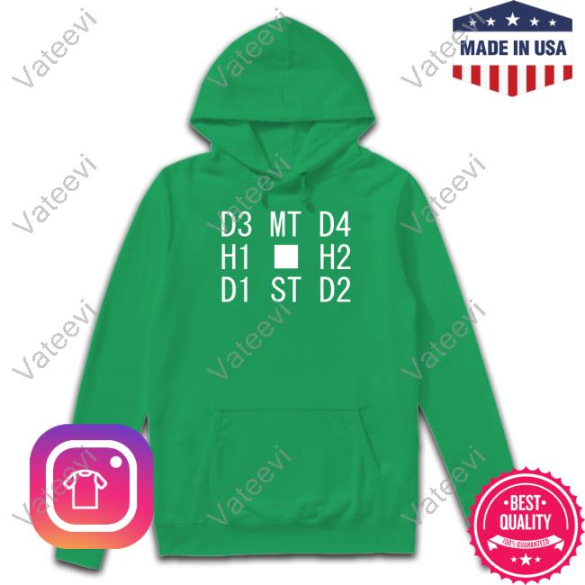 Official D3 Mt D4 H1 H2 D1 St D2 Sweatshirt Official D3 Mt D4 H1 H2 D1 St D2 Sweatshirt