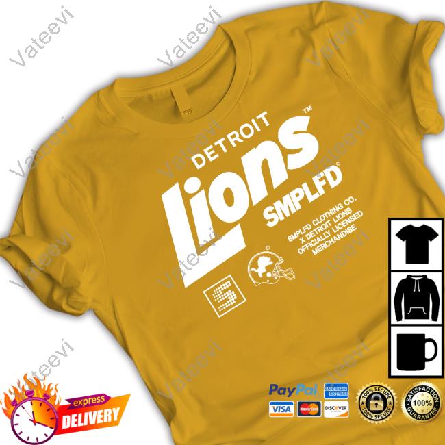Official Cam Sutton Detroit Lions Smplfd Shirt Official Cam Sutton Detroit Lions Smplfd Shirt