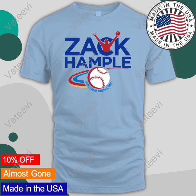 Alex Healy Zack Hample Logo Shirt Alex Healy Zack Hample Logo Shirt