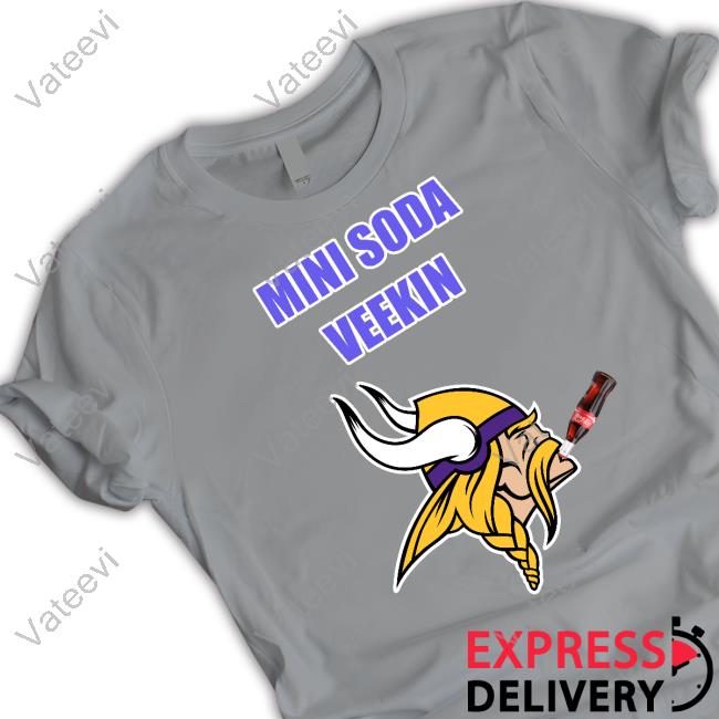 Minnesota Vikings Mini Soda Veekin T Shirt Minnesota Vikings Mini Soda Veekin T Shirt