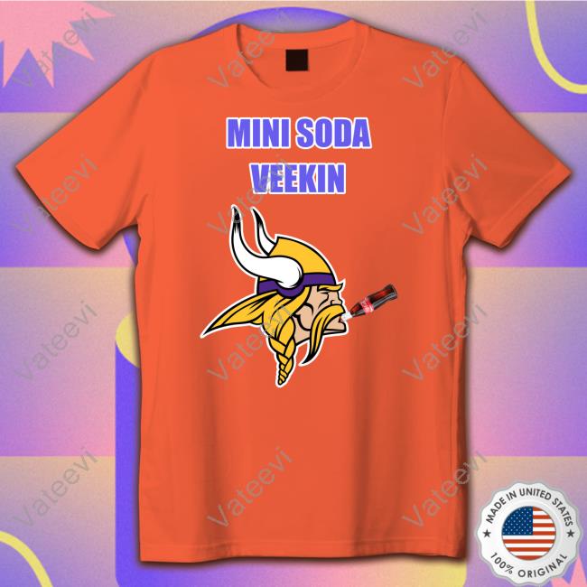 Minnesota Vikings Mini Soda Veekin T Shirt Minnesota Vikings Mini Soda Veekin T Shirt