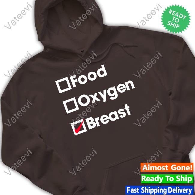 Official Food Oxygen Breast Hoodie Official Food Oxygen Breast Hoodie