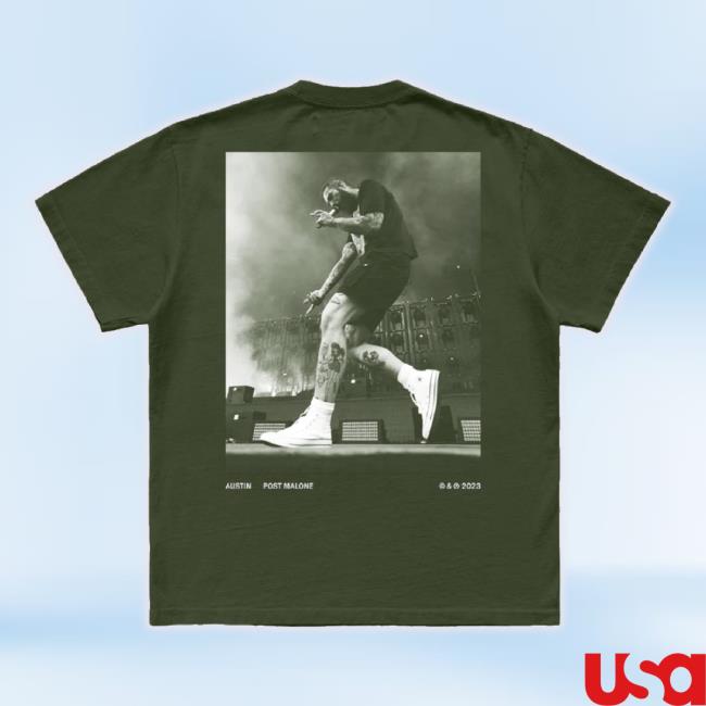 Original Postmalone Merch Store Postmalone Austin Stage Unisex Sweatshirt Post Malone Shop