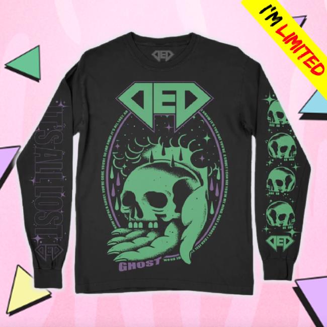 Original Merch Now Ded Ghost Black Sweatshirt Merchnow Shop Original Merch Now Ded Ghost Black Sweatshirt Merchnow Shop