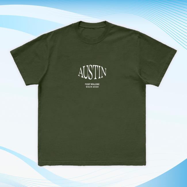 Original Postmalone Merch Store Postmalone Austin Stage Unisex Sweatshirt Post Malone Shop