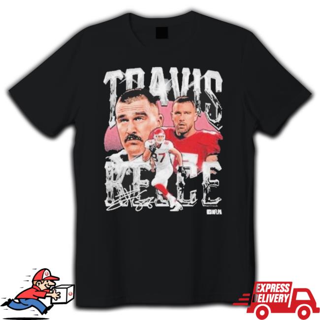 Original Travis Kelce Kansas City Vintage Signature Hoodie Original Travis Kelce Kansas City Vintage Signature Hoodie