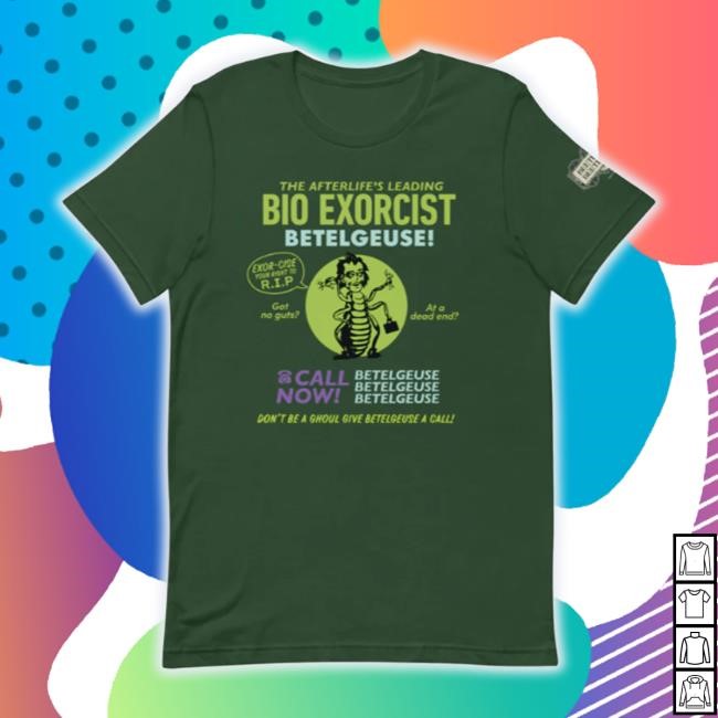 Official Trending Wbshop Beetlejuice Store Beetlejuice Bio Exorcist Crewneck Sweatshirt Wbshop Merch Official Trending Wbshop Beetlejuice Store Beetlejuice Bio Exorcist Crewneck Sweatshirt Wbshop Merch